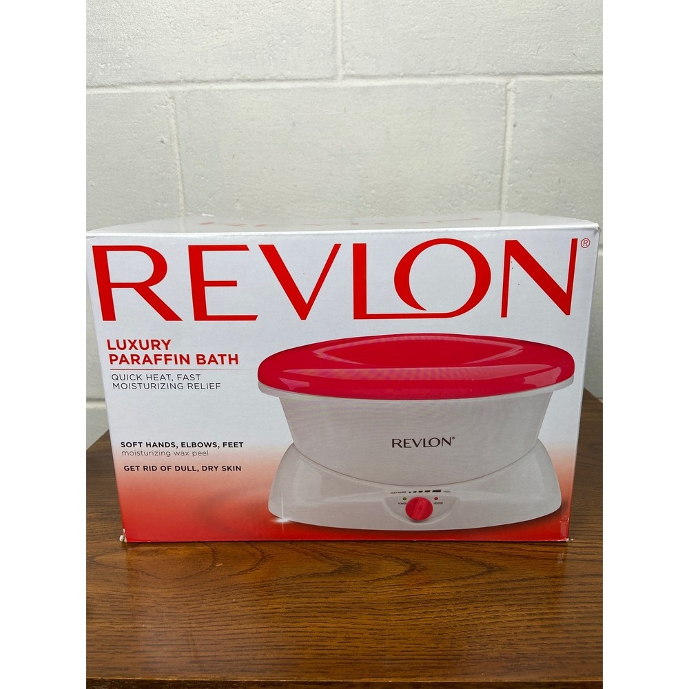 Revlon Luxury Paraffin Bath Moisturizing Hand Foot‎ Spa with Wax & Mitts